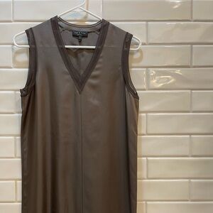 rag & bone V-Neck Olive Green Midi Dress